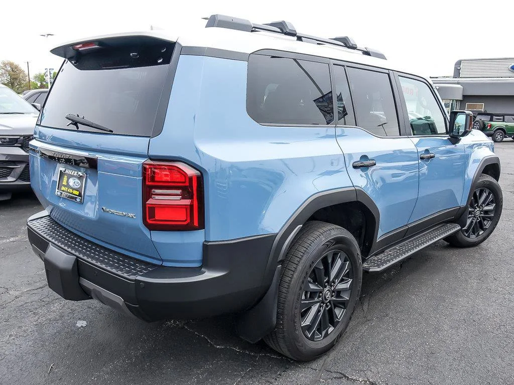 Used 2024 Heritage Blue/Gray Scape Toyota Base image 9