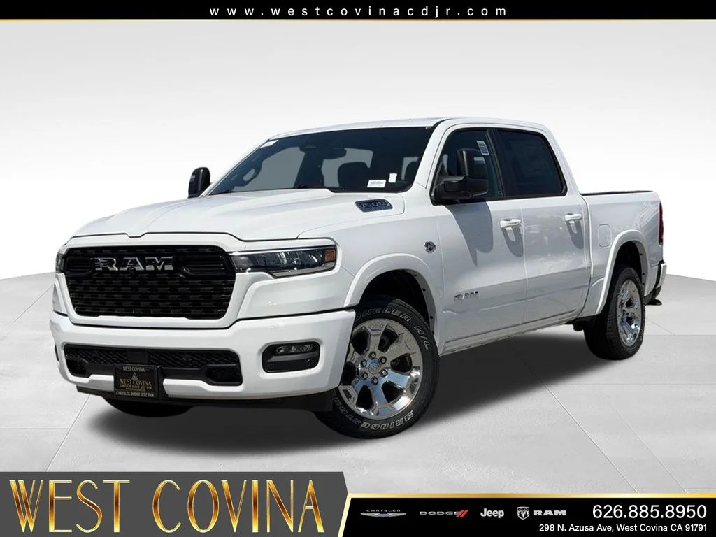 New 2026 Bright White Clear-Coat Exterior Paint RAM Big Horn/Lone Star image 1
