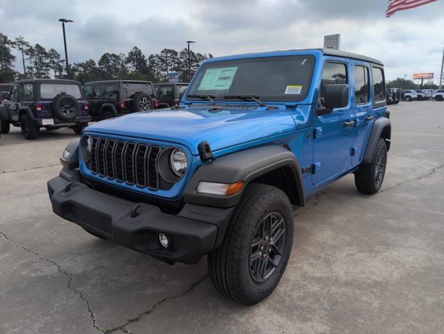 New 2026 Hydro Blue Pearl-Coat Exterior Paint Jeep Sport image 1
