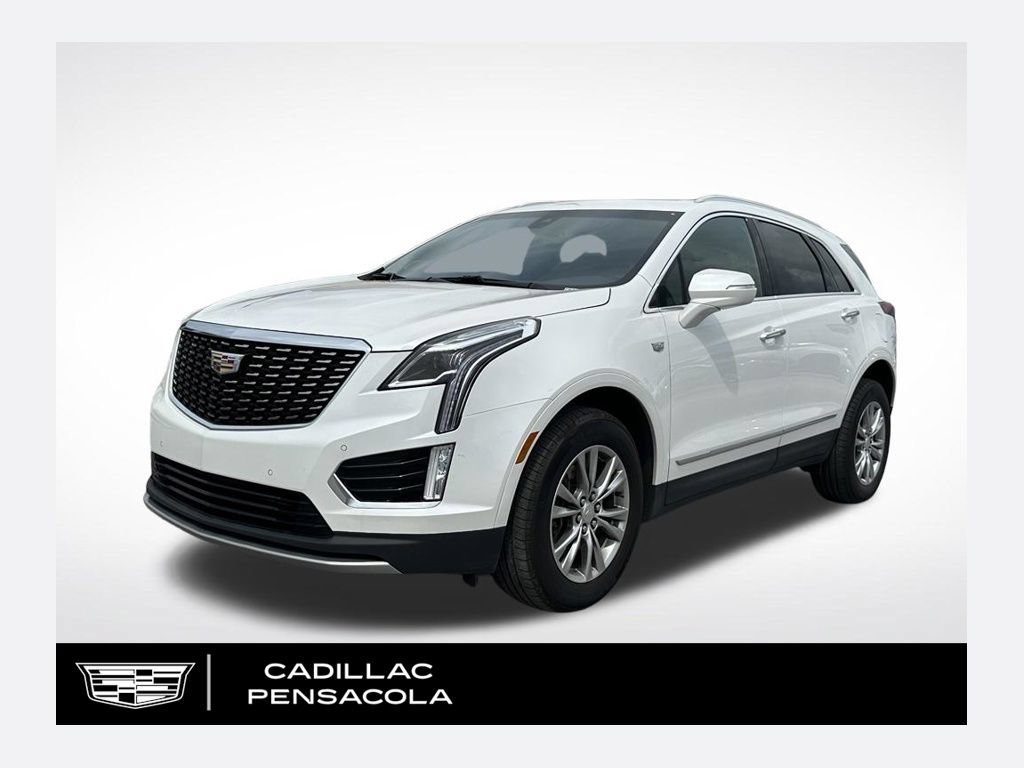 Certified Used 2023 Crystal White Tricoat Cadillac Premium Luxury image 1