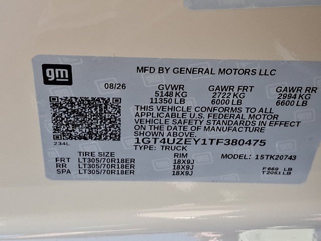 New 2026 Coastal Dune GMC AT4X image 24