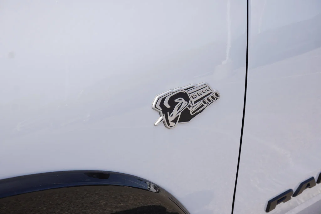 New 2026 Bright White Clear-Coat Exterior Paint RAM Laramie image 10