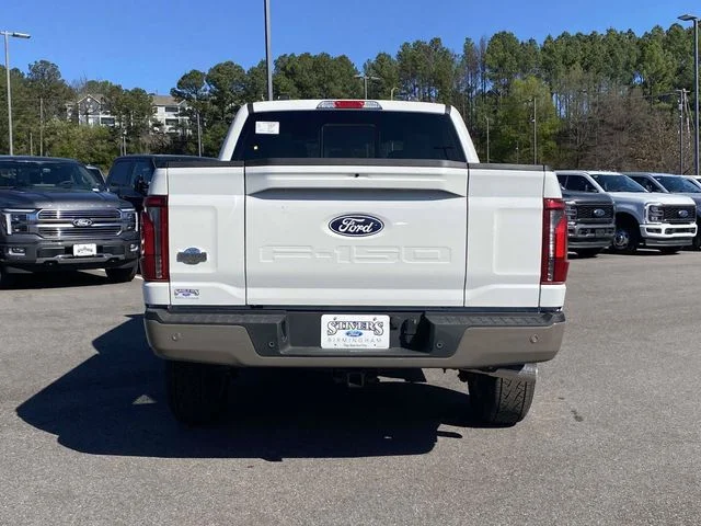 New 2026 Star White Metallic Tri-Coat Ford King Ranch image 3