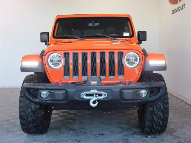 Used 2018 Orange Jeep Rubicon 4x4 image 2
