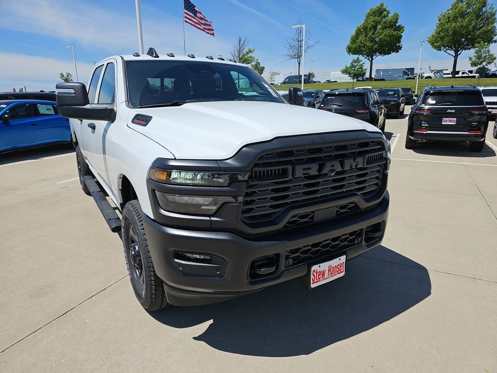 New 2026 Bright White Clearcoat Ram Tradesman image 7