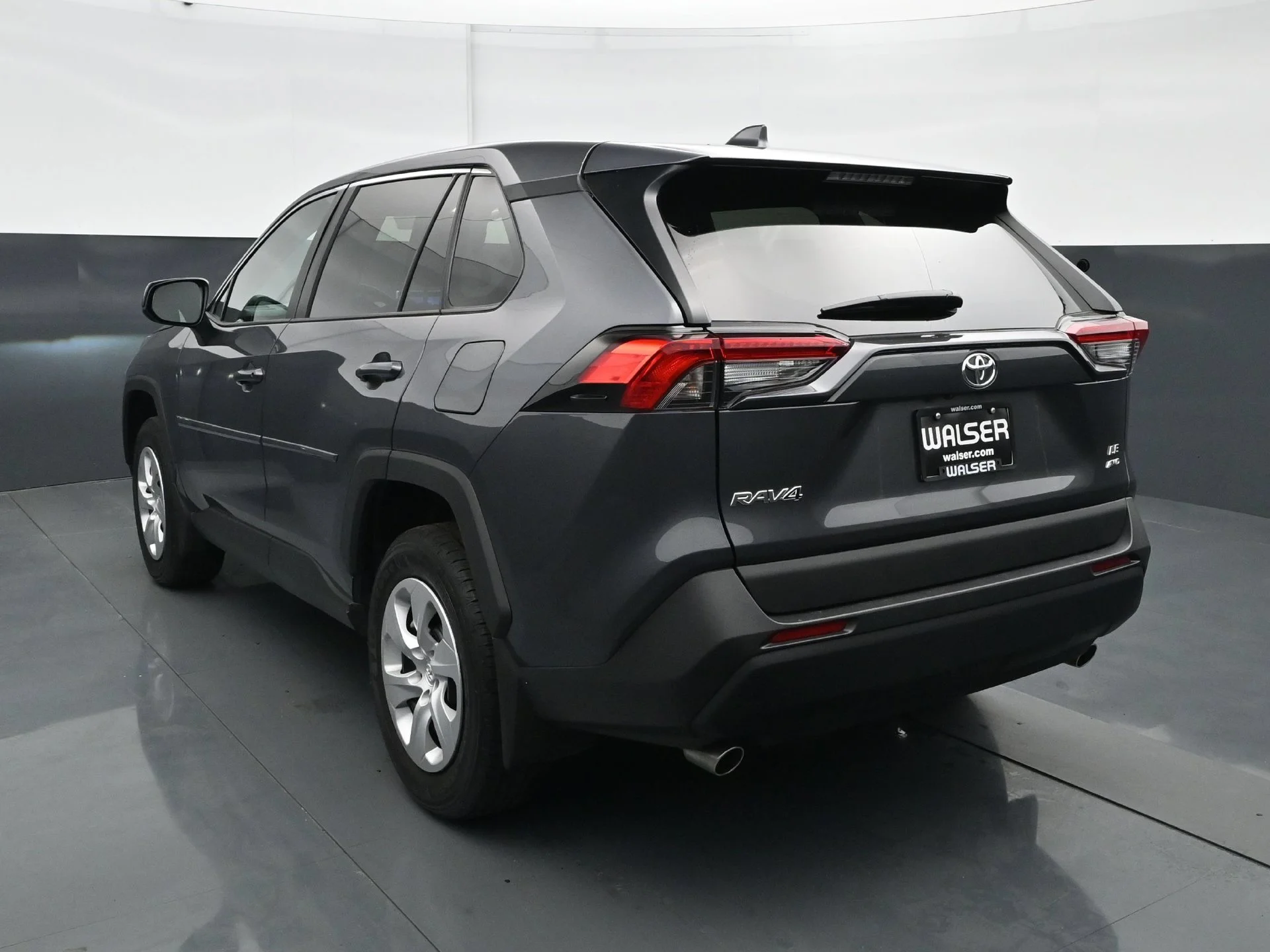 Used 2024 Magnetic Gray Metallic Toyota LE image 3