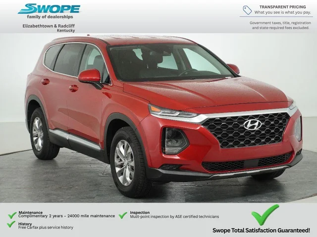 2019 Hyundai Santa Fe SE