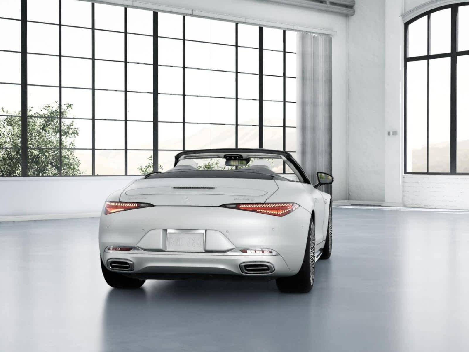 New 2026 MANUFAKTUR moonlight white magno (White Ambiance) Mercedes-Benz Maybach SL 680 Monogram Series image 23