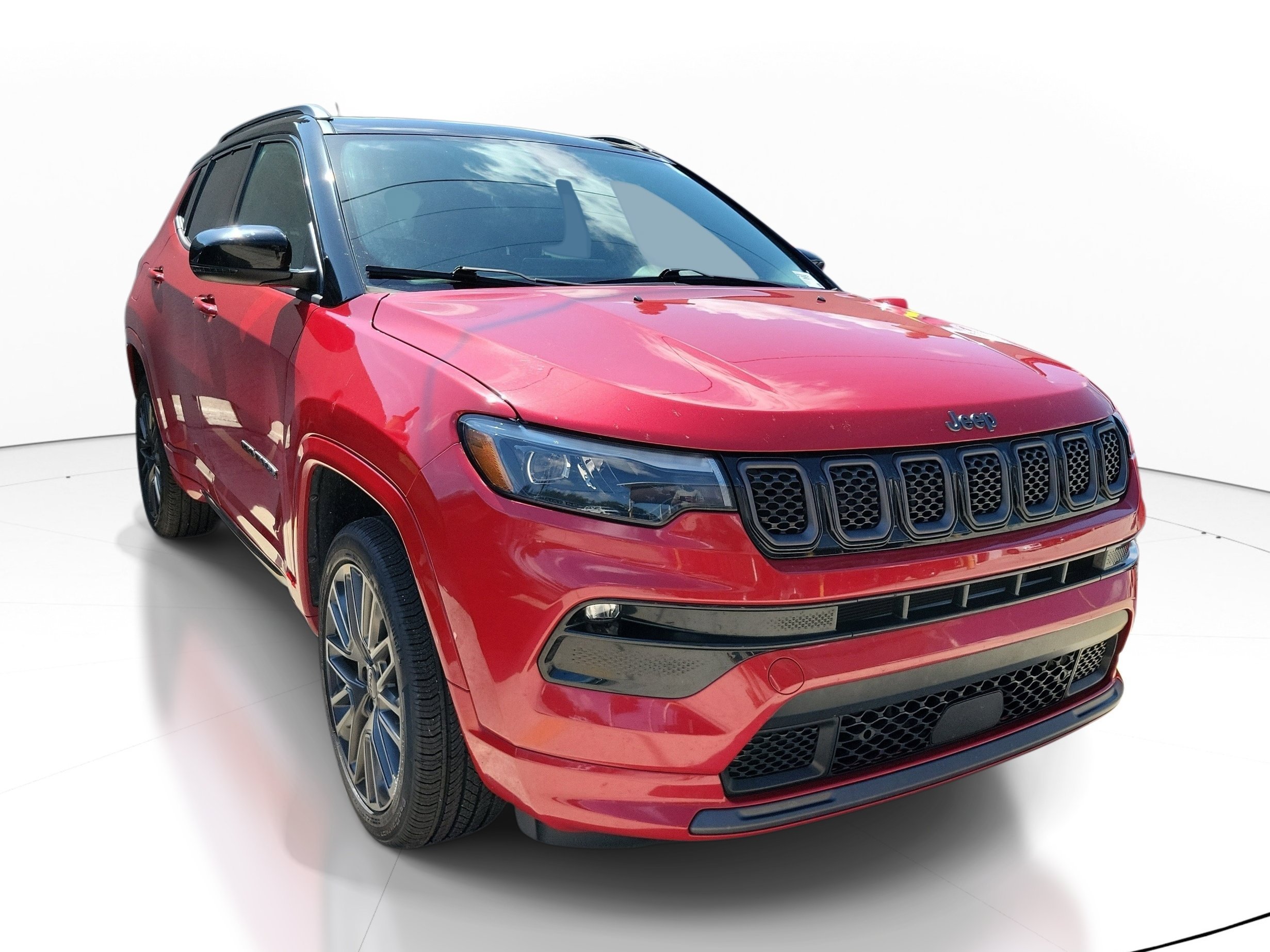 Used 2023 Redline Pearlcoat Jeep High Altitude image 1