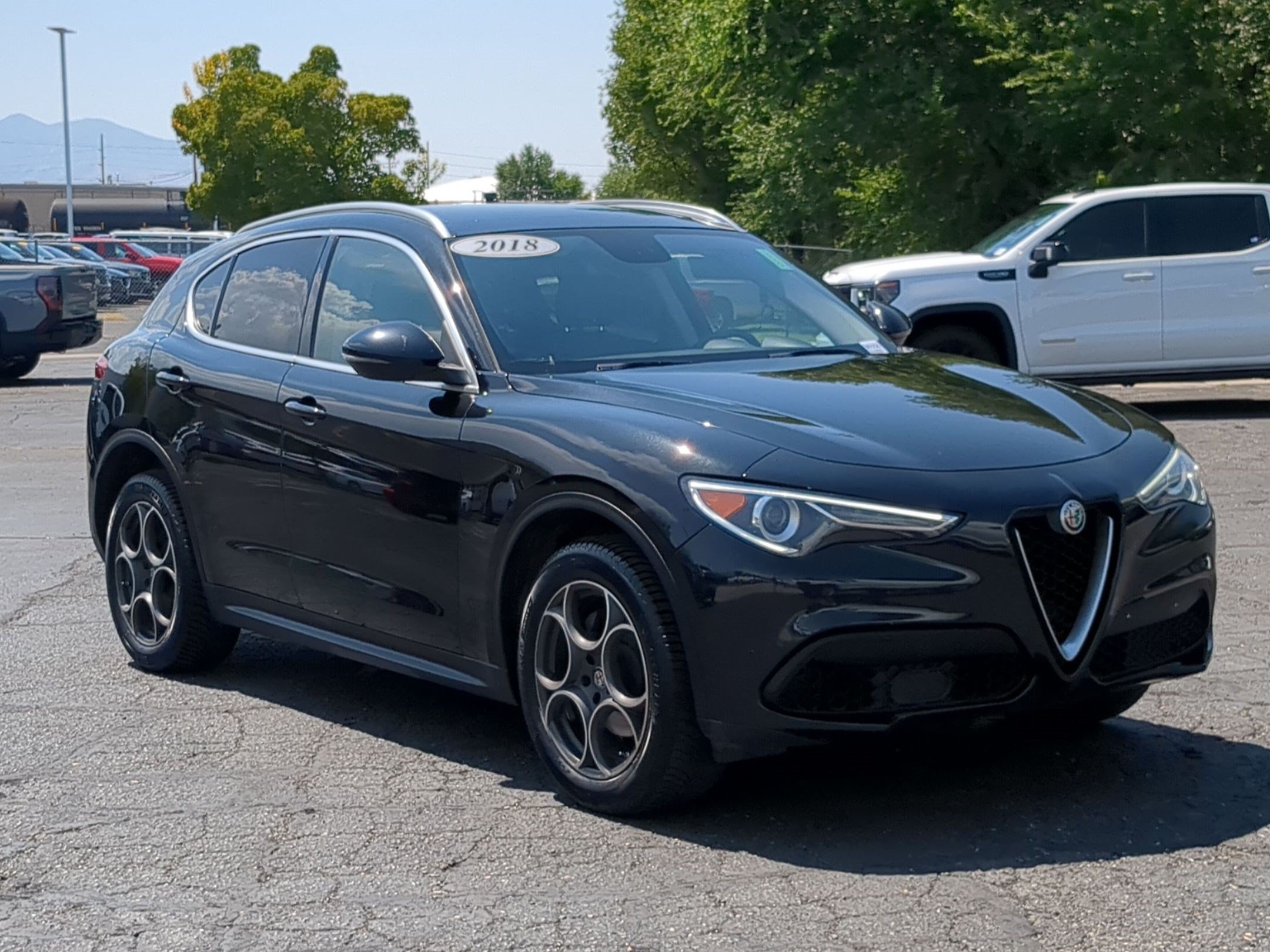Used 2018 Black Alfa Romeo AWD image 7
