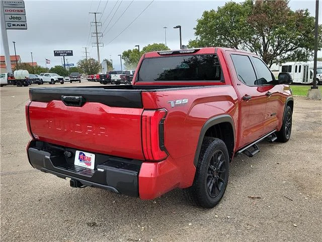 Used 2022 Supersonic Red Toyota SR5 (A10) 4x2 CrewMax 5.5 ft. box 145.7 in. WB image 4