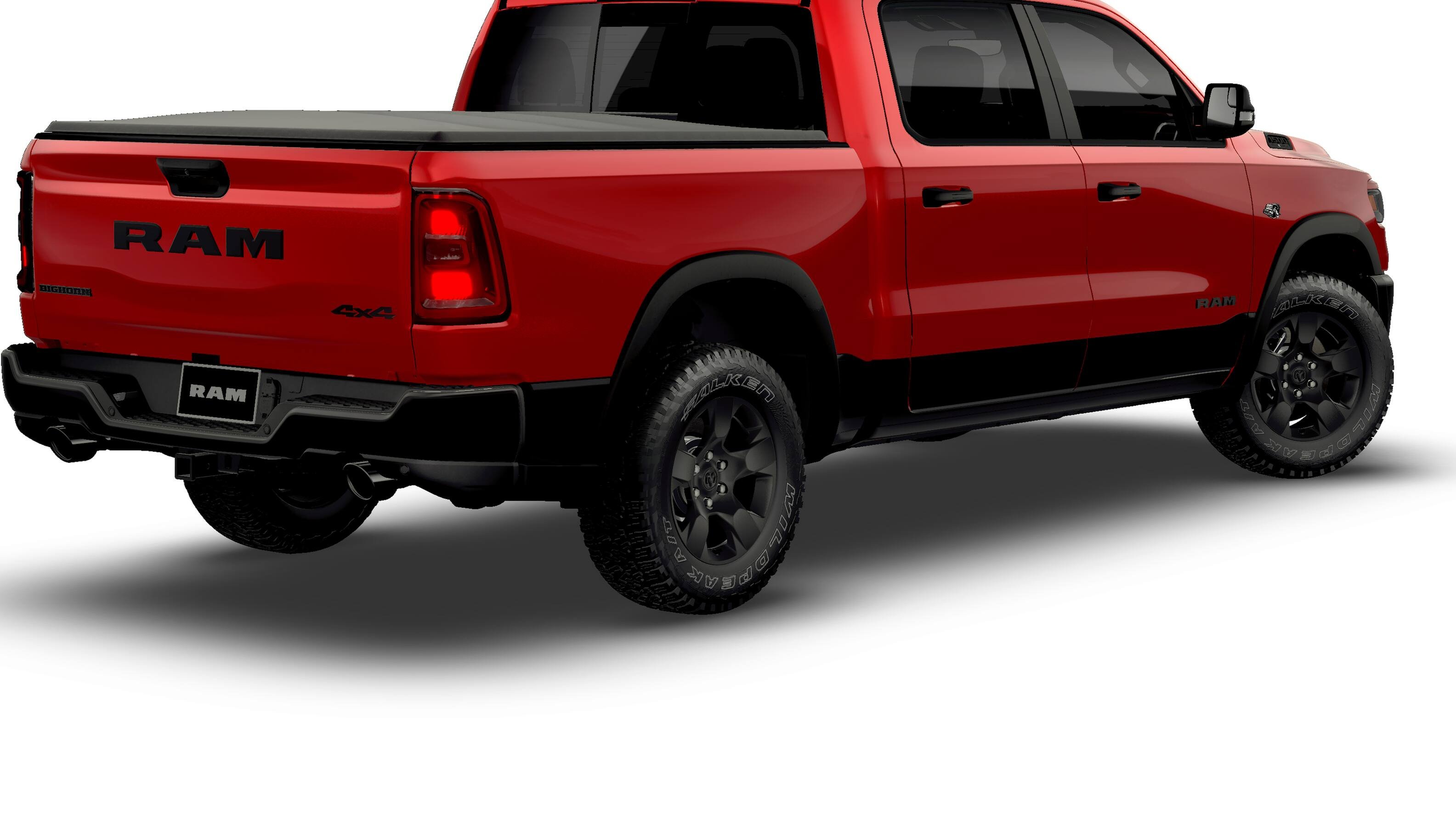 New 2026 Molten Red Pearl-Coat Exterior Paint RAM BIG HORN image 14