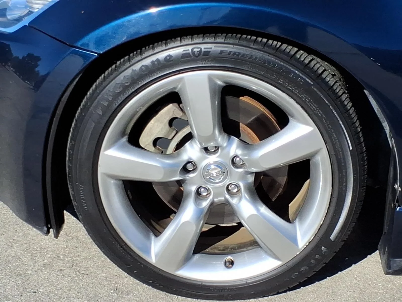 Used 2007 San Marino Blue Pearl Nissan Touring image 4