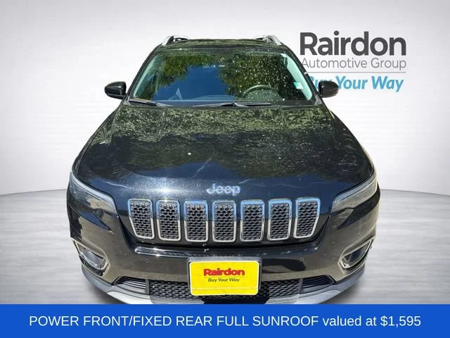 Used 2019 Diamond Black Crystal Pearlcoat Jeep Limited image 2