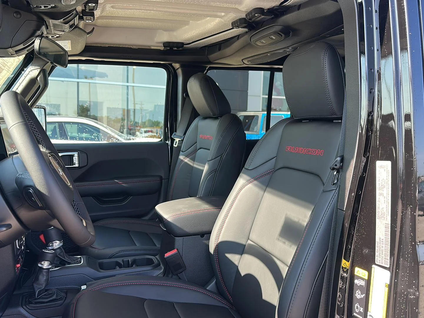 New 2026 Black Clearcoat Jeep Rubicon image 12