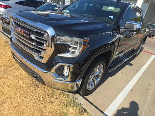 Used 2021 ONYX BLACK GMC SLT image 2