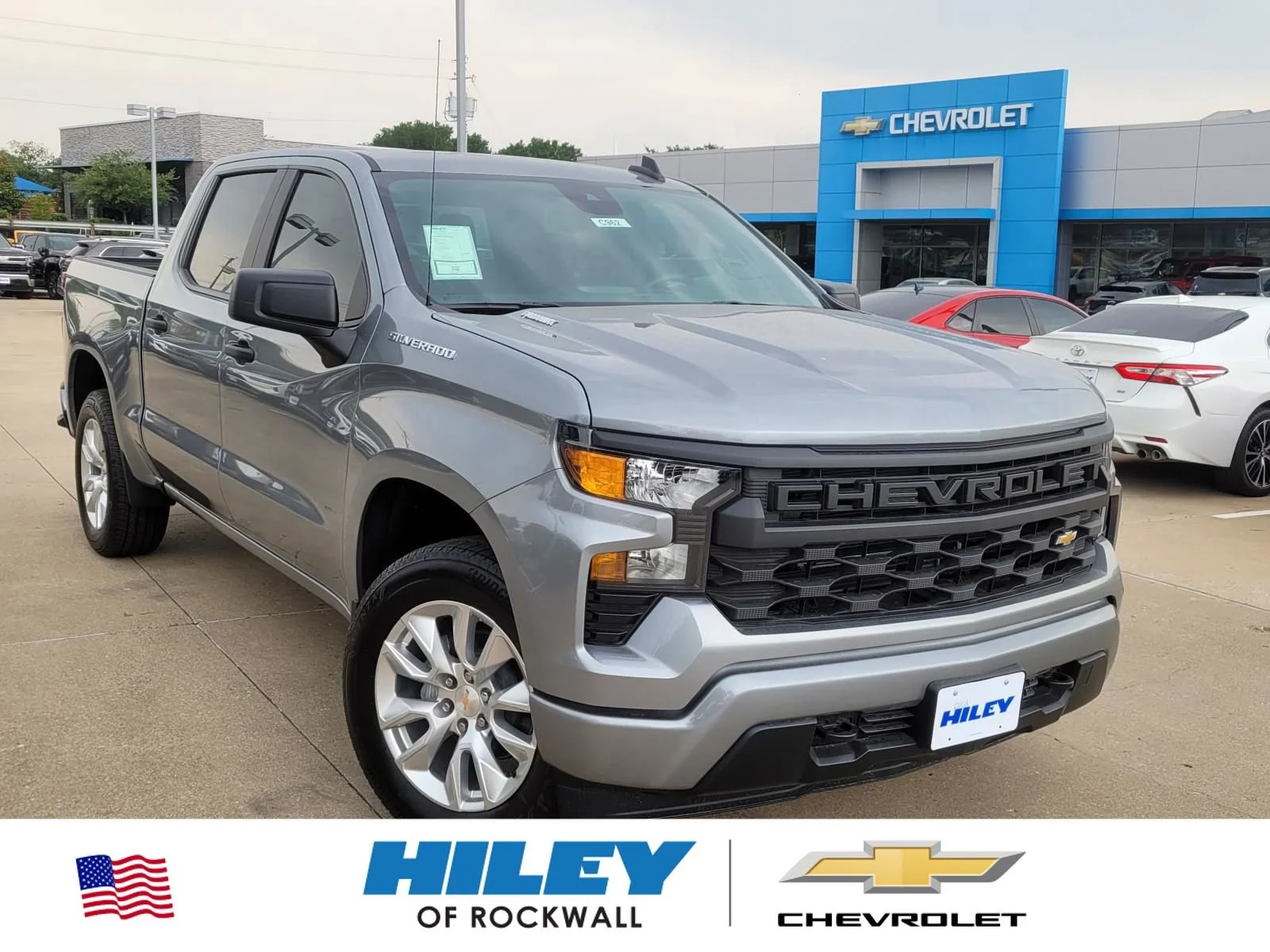 New 2026 Sterling Gray Metallic Chevrolet Custom image 1