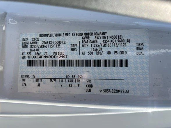 Used 2024 White Ford Base image 55