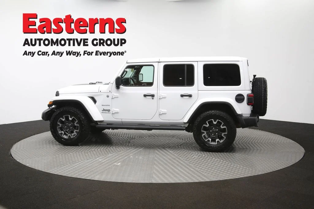 Used 2024 White Jeep Sahara image 60
