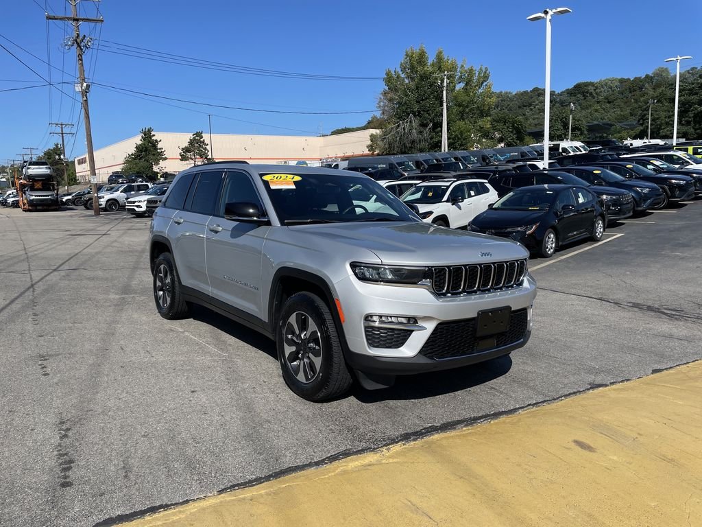Certified Used 2024 Silver Jeep 4xe image 6