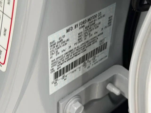 Used 2023 White Metallic Ford Premium image 41
