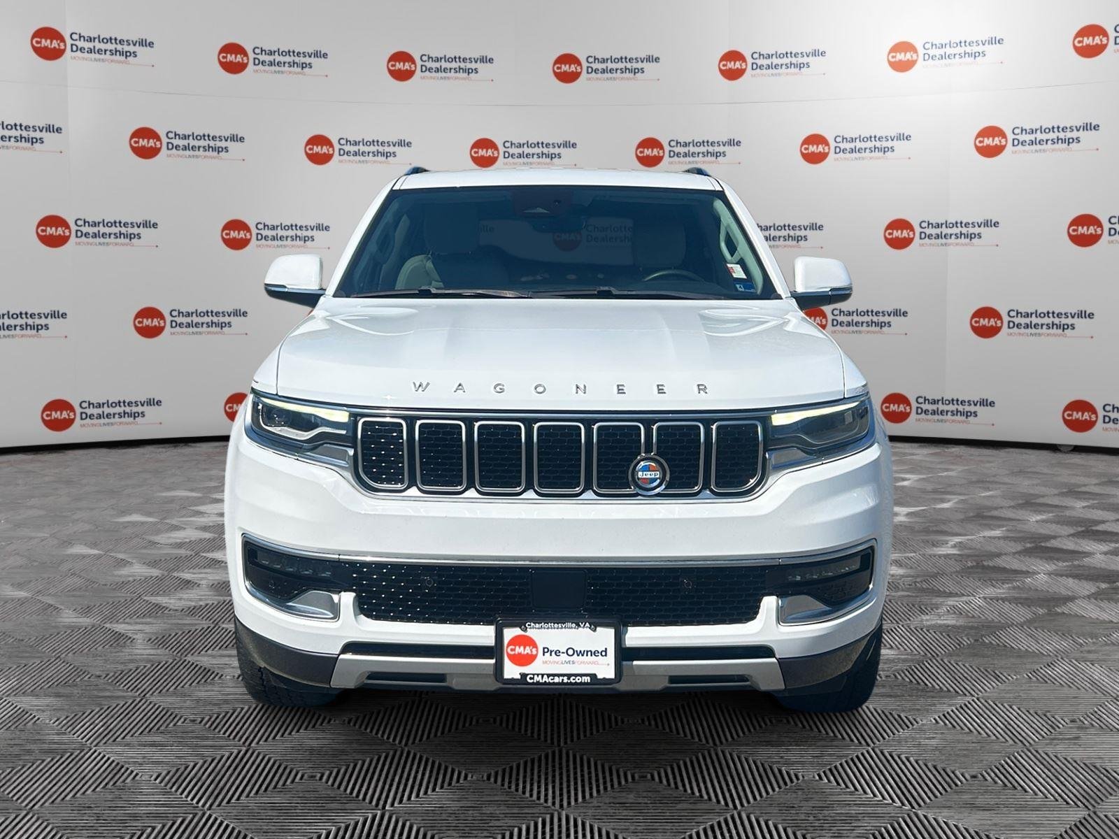 Used 2022 Bright White Clearcoat Jeep Series II image 8