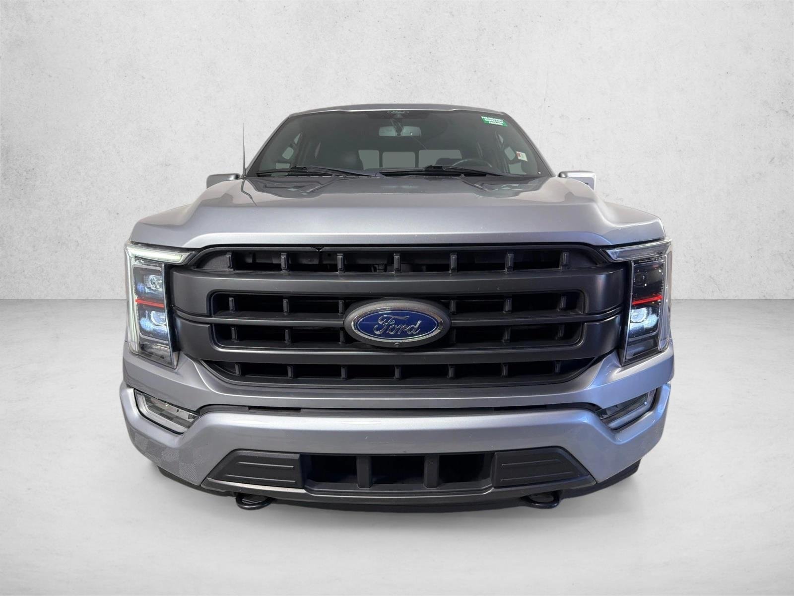 Used 2021 Iconic Silver Metallic Ford LARIAT image 9