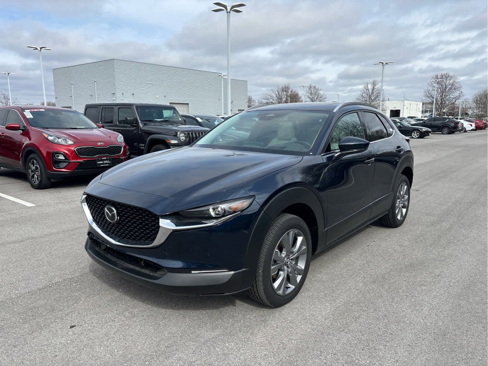 Certified 2025 Mazda CX-30 Premium with VIN 3MVDMBDM5SM809751 for sale in Kansas City