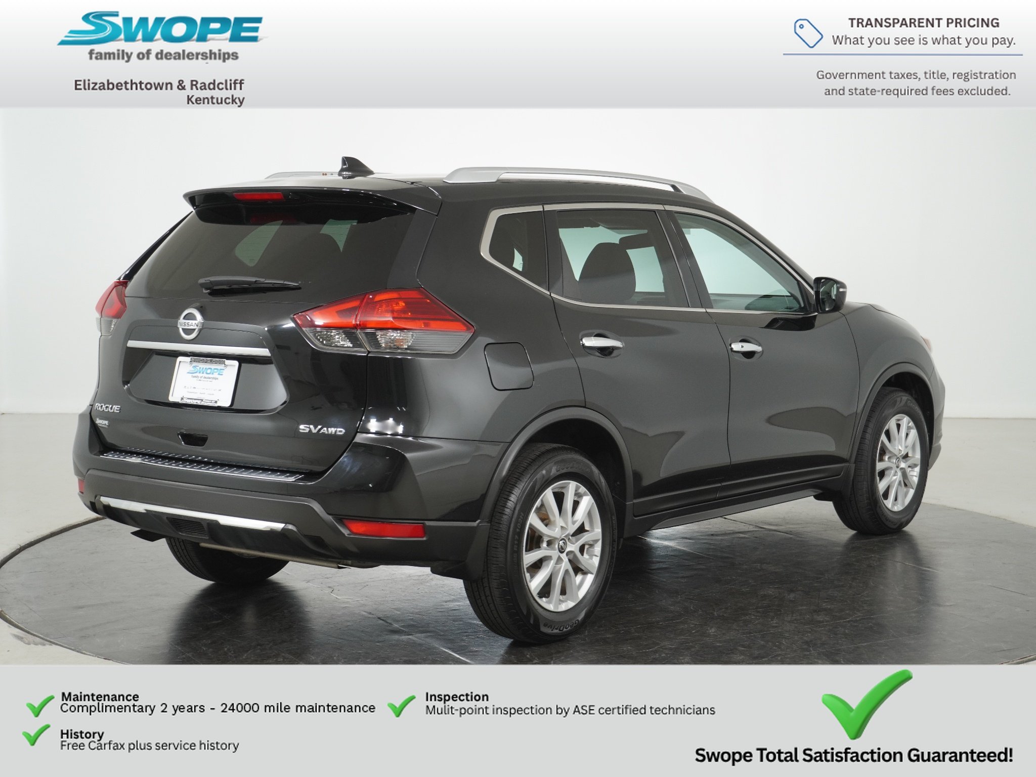 Used 2017 Magnetic Black Nissan SV image 4