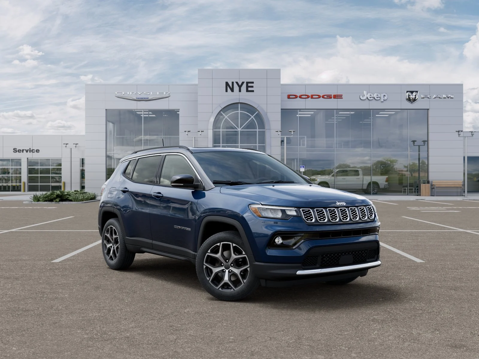 New 2026 Fathom Blue Pearl-Coat Exterior Paint Jeep Limited image 31