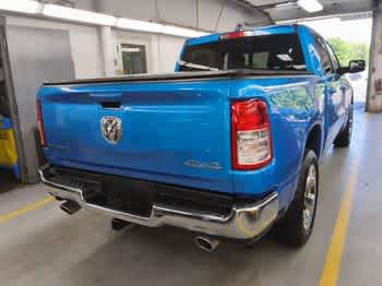 Used 2022 Hydro Blue Pearlcoat Ram Big Horn image 3