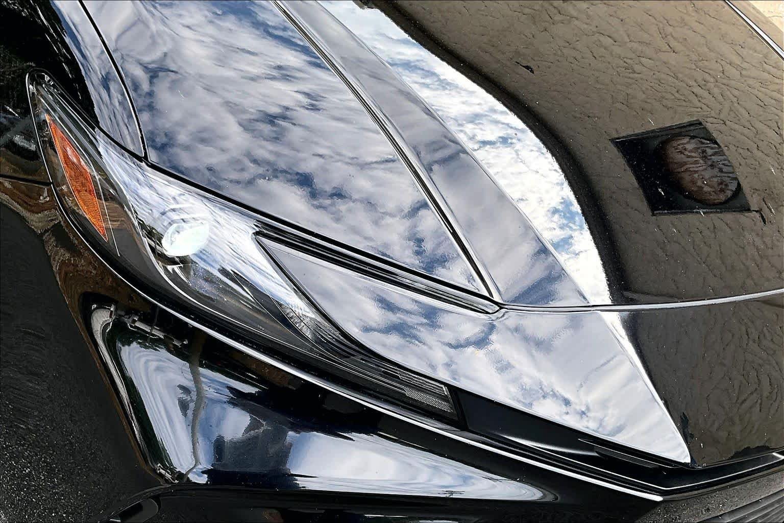 Used 2025 Midnight Black Metallic Toyota LE image 53