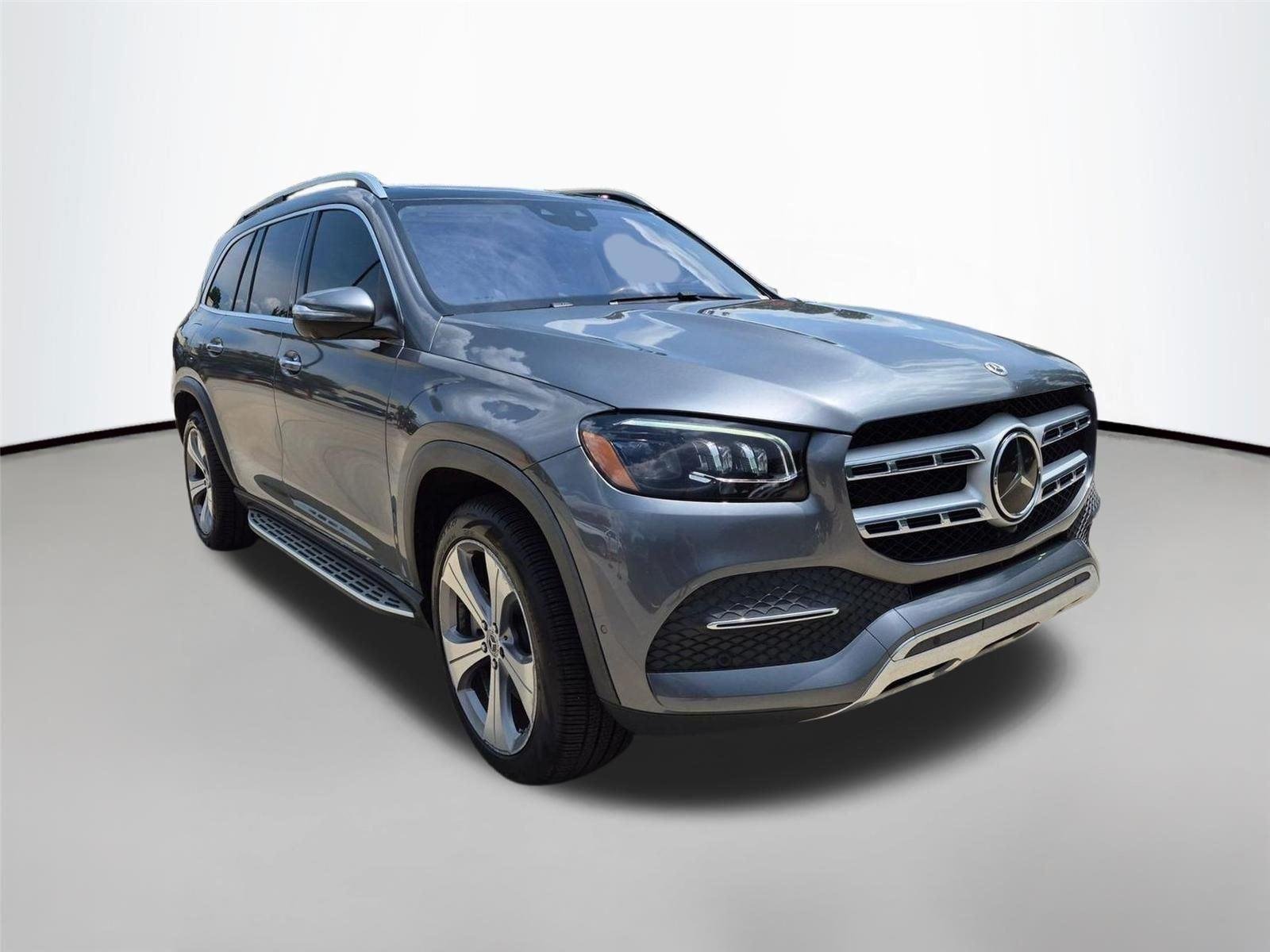 Used 2021 Selenite Grey Metallic Mercedes-Benz GLS 450 image 3