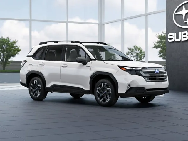 New 2026 CRYSTAL WHITE PEARL Subaru Premium Hybrid image 1