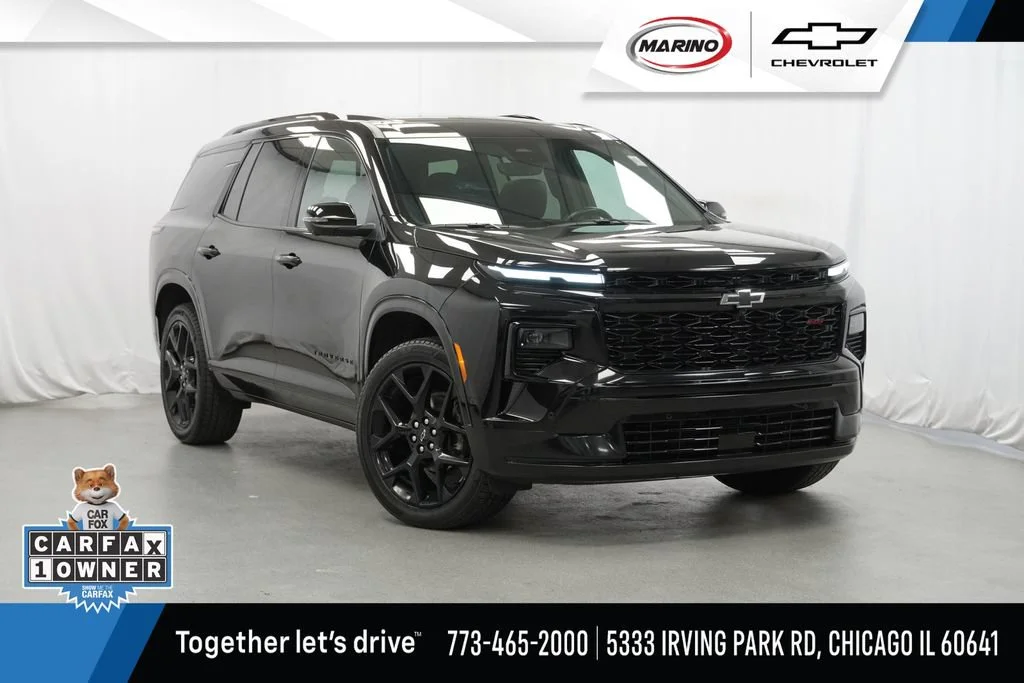 Used 2024 Mosaic Black Metallic Chevrolet RS image 1