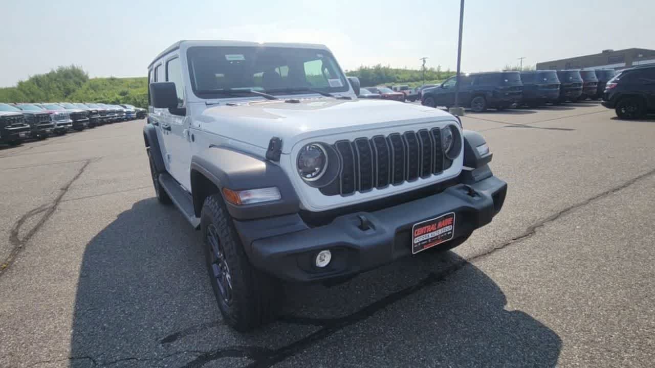 New 2026 Bright White Clearcoat Jeep Sport S image 3