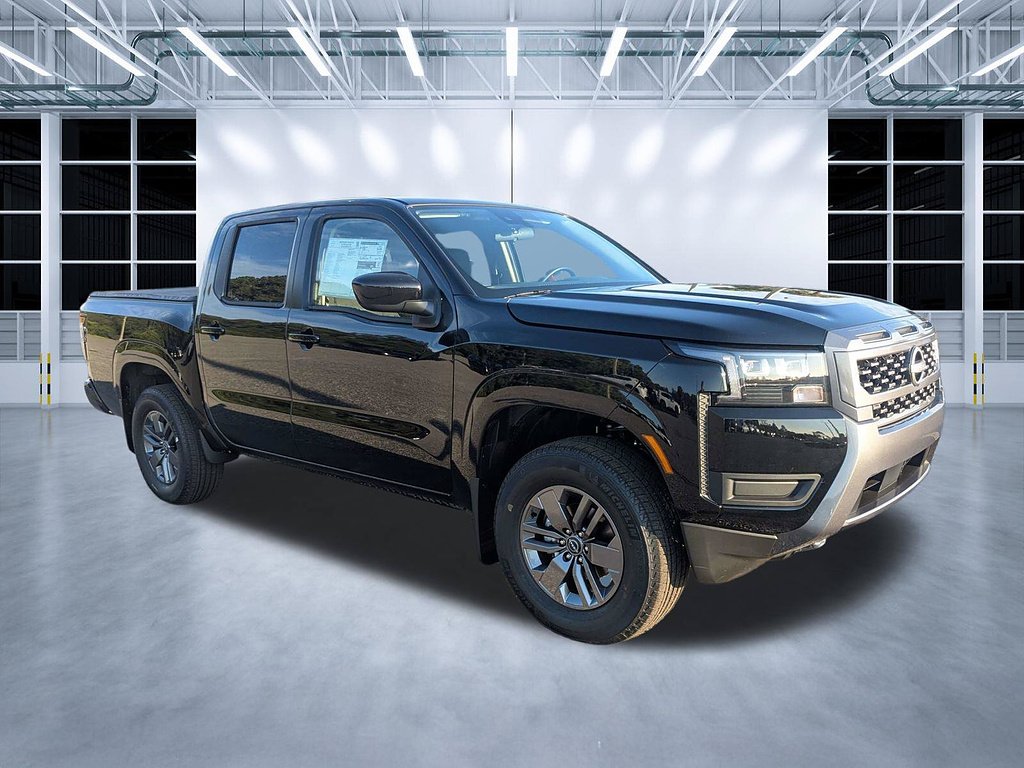 New 2026 Super Black Nissan Crew Cab SV image 1