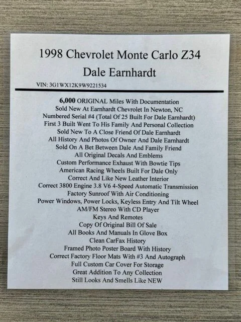 1998 Chevrolet Monte Carlo Z34 - Photo 28