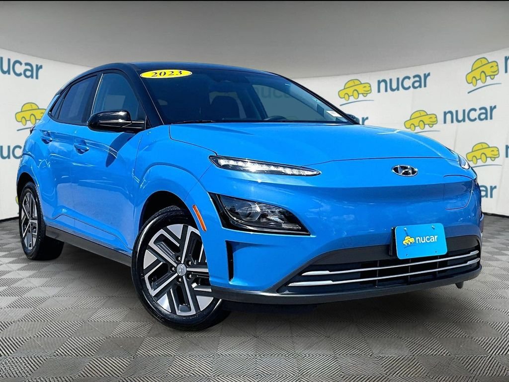 Used 2023 Hyundai Kona EV SE with VIN KM8K23AG0PU161110 for sale in Swanzey, NH