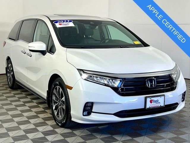 Used 2023 Platinum White Pearl Honda EX-L image 1