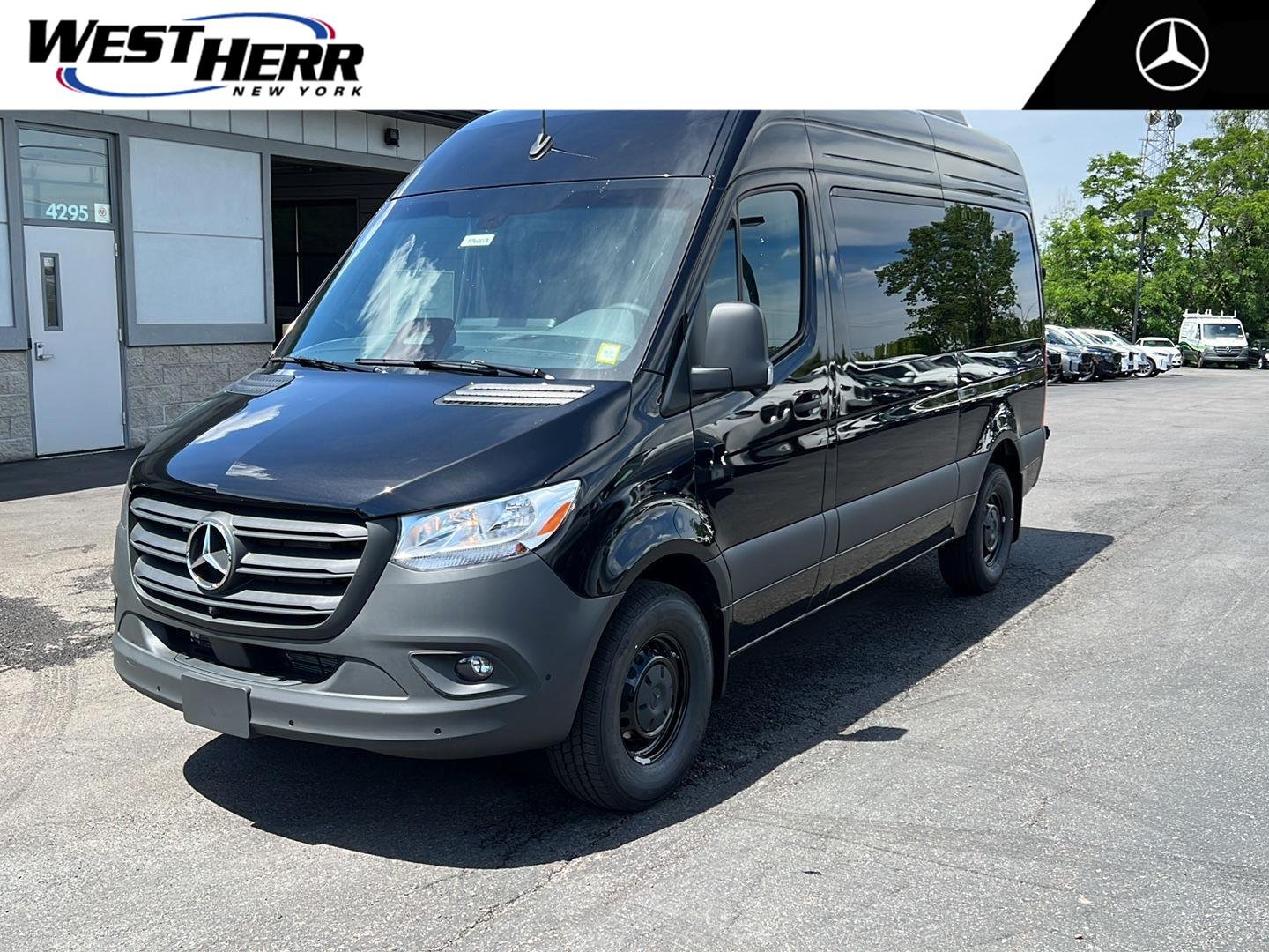 New 2026 Obsidian Black Metallic Mercedes-Benz HIGH ROOF image 1