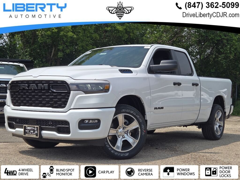 New 2026 Bright White Clearcoat RAM Express image 1