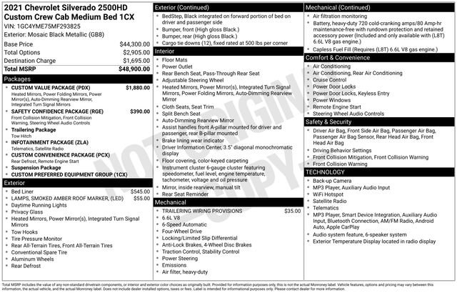 Used 2021 Black Chevrolet Custom image 16