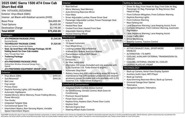 2025 GMC Sierra 1500 AT4 - Photo 33