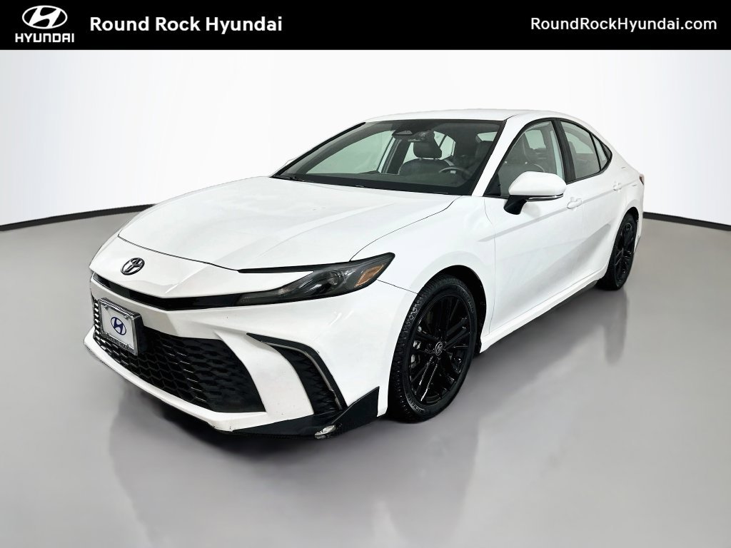 Used 2025 White Toyota SE image 1