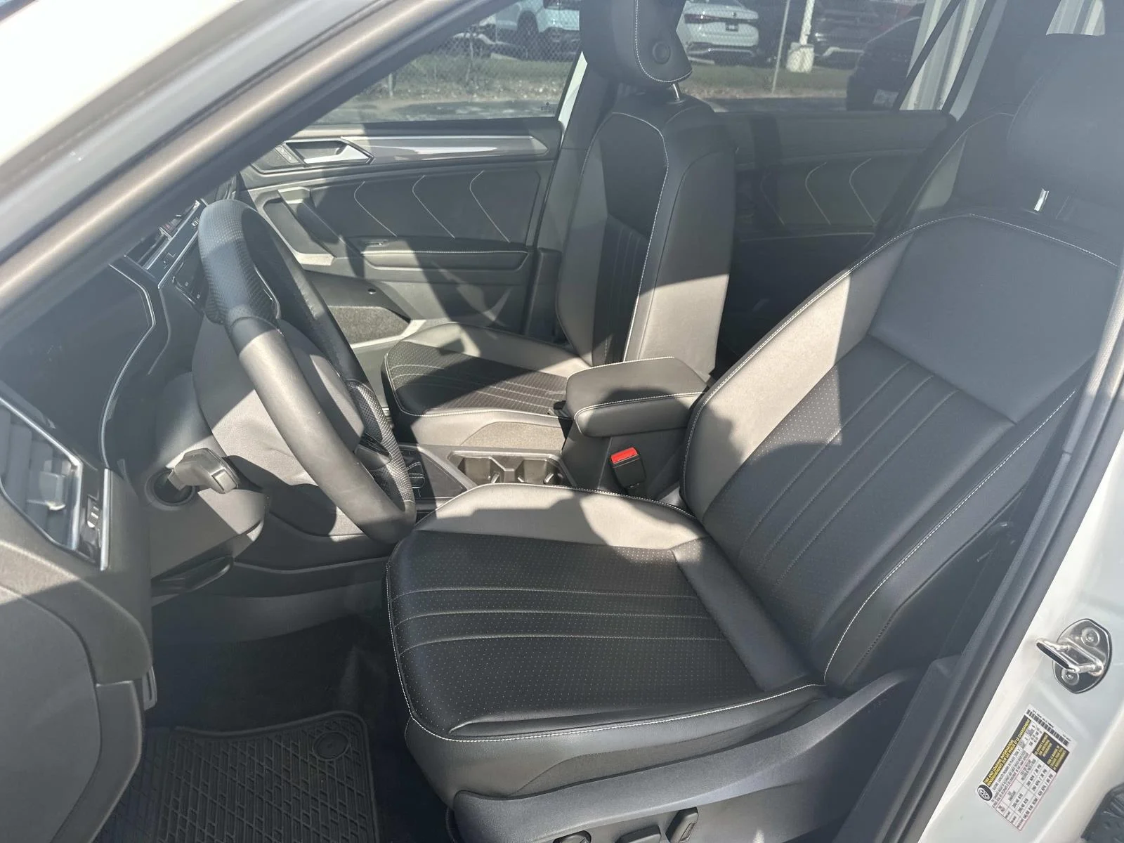 Used 2024 White Volkswagen SE R-Line Black image 12