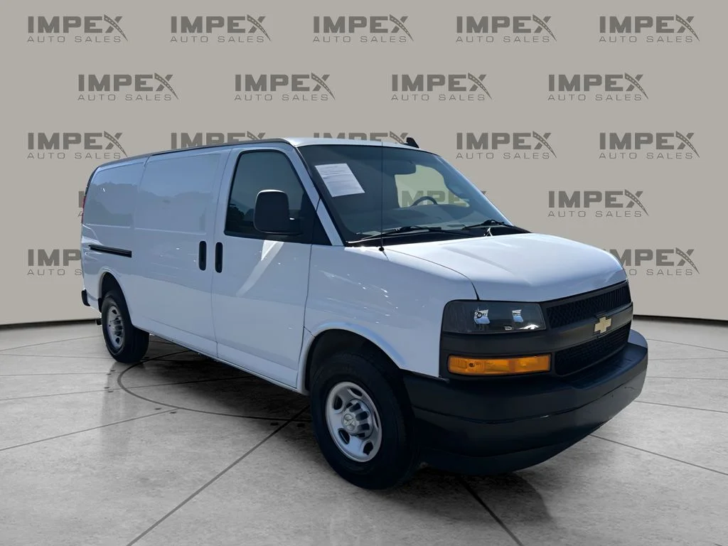 Used 2021 White Chevrolet Work Van image 7