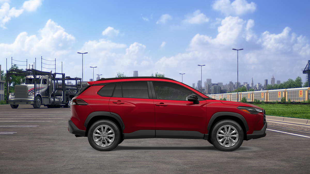 New 2026 Soul Red Crystal Toyota LE image 12