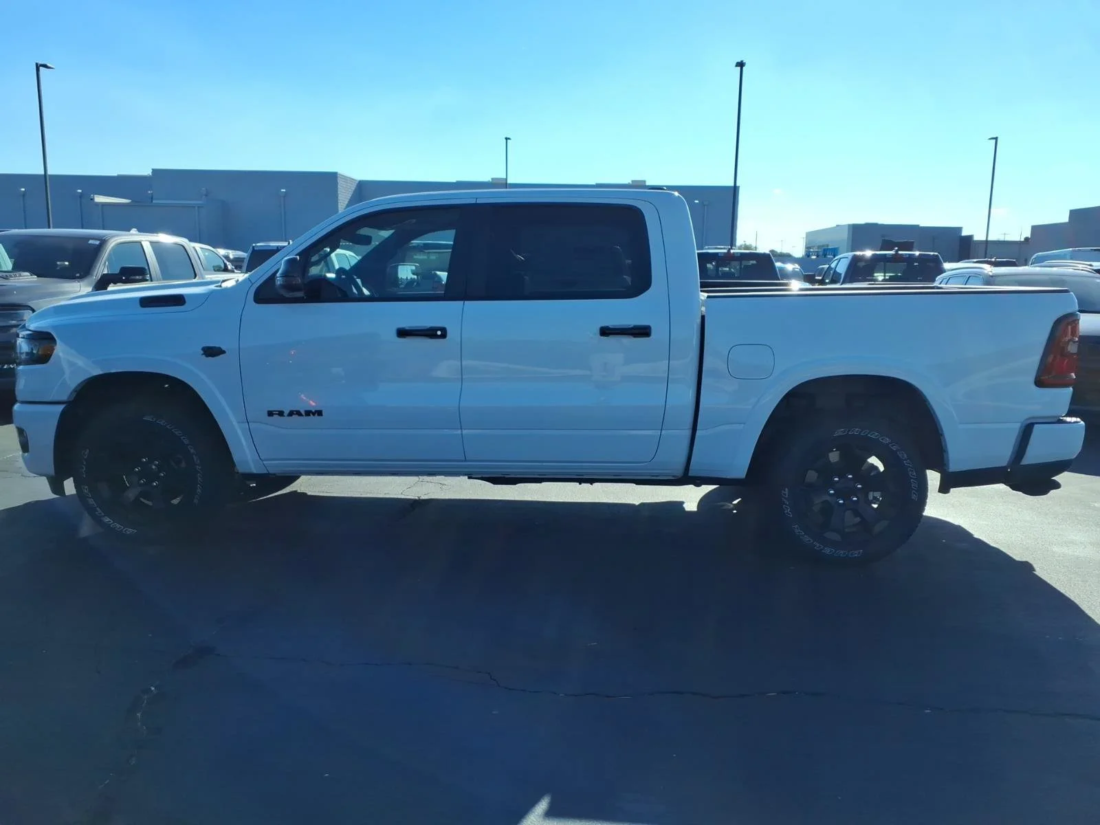 New 2027 Bright White Clearcoat Ram Big Horn image 3