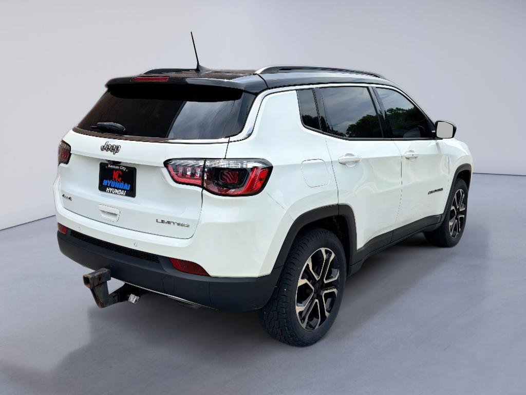 Used 2023 Bright White Clearcoat Jeep Limited image 5